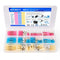 Kuject 90PCS Heat Shrink Wire Connectors Waterproof Electrical Terminals Kit, Insulated Crimp Connectors for Automotive