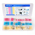 Kuject 90PCS Heat Shrink Wire Connectors Waterproof Electrical Terminals Kit, Insulated Crimp Connectors for Automotive