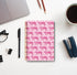 Hot Pink Journal Notebook - Pink Spiral Notebook Journal 5.5×8.3, Preppy Tiger Notebook with 164 Pages
