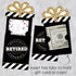 Set 8 Big Dot of Happiness Happy Retirement - Retirement Party Money and Gift Card Sleeves - Nifty Gifty Card Holders