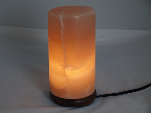 Himalayan Rock Salt Lamps Cylinder Shape 6~8Lbs
