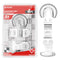 EZARC 4-Pack Diamond Oscillating Tool Blade Set, Multi Tool Mortar Cutting Saw Blades for Grout Removal