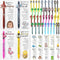 Sayglossy 40 Sets Funny Employee Appreciation Gifts Bulk Funny Animal Thank You Ballpoint