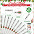 Sayglossy 36 Sets Glitter Christmas Pens Gifts Bulk Christmas Employee Appreciation Gifts Ballpoint Pens with Thank You
