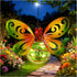 MAXTHOT Butterfly Garden Decor with Bouncy Springs Pendant Lights Birthday Gifts for Women