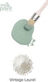 Milk Paint By Fusion 1.7 Oz Ultra durable, No Brushstrokes, Zero VOC & Echo Friendly Paint - Vintage Laurel