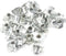 binifiMux M8 4 Pronged Tee Nut T-Nuts - Zinc Plated Carbon Steel, Pack of 50