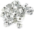 binifiMux M8 4 Pronged Tee Nut T-Nuts - Zinc Plated Carbon Steel, Pack of 50