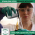 Stainless Steel Low-Form Beaker, 250ml Industrial-Grade Chemistry Lab Equipment for Liquids & Solids