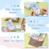 Cute Sticky Notes, 6 Pack 270 Sheets Kawaii Cartoon Animal Sticky Notes, Self-Stick Memo Pads for School