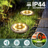 10 Pack SOLPEX Mini Solar Ground Lights, Solar Lights Outdoor Waterproof, Pathway Lights Solar Powered, Solar Garden