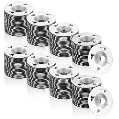 220 Pcs Foam Board Fasteners Washers, 1-1/4 Inch Galvanized Steel Washers for Foam Board Panel Installation
