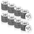 220 Pcs Foam Board Fasteners Washers, 1-1/4 Inch Galvanized Steel Washers for Foam Board Panel Installation