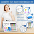 Grtard Magnetic Dry Erase Board with Stand, 12''x8'' Dry Erase White Boards, Portable Double-Sided Easel for Kids