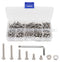 binifiMux Assortment Kit for 3D Printer, Machine, Stainless Steel 304, #6-32 Pan Head Phillips Screws, Nuts, Washers,