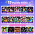 315 Modes+15 Toys,15 4-6,360Rotate+Remote 5 7 8 Night Light for Kids, Light Films Unicorn Sound Machine Baby,Unicorn
