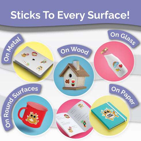 62 8 11 Inches Translucent Semi-Clear Sticker Paper for Inkjet Printer & Laser Printer Sheets - Self-Adhesive