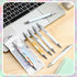 60 Yexiya Pcs Sublimation Pen Blank Kit Heat Transfer Ballpoint Pen with Shrink Wrap Pouch Bag Holographic Thank You