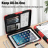 Sooez Toughest Clipboard with Storage and Internal Pen Pouch, Letter/A4 Size, Heavy Duty Plastic Clipboards 8.5x11”