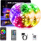 NBBUFF Led Lights for Bedroom, 200FT (2 Rolls of 100FT) RGB Led Strip