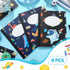 Frienda 8 Pcs Cute Composition Notebooks, 200 Pages, Wide Ruled, 9.75" x 7.5", Multicolor, Classic