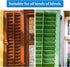 Maitys 40 Pcs Shutter Repair Pins, Plantation Shutter Fasteners Spring Loaded Replacement Repair Pins for Windows