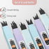 Mr. Pen Pastel Mechanical Pencil Set, 6 Pack, 0.5 & 0.7mm, Aesthetic Cute Pencils with Lead Refills & Erasers