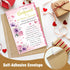 WDphouly 1st Sweet First Valentine's Day Card for Girlfriend, Valentines Day Card from Boyfriend, Romantic Valentines