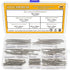 100PCS Cotter Pin Clip Key Fastener Fitting Assortment Kit - Made of 304 Stainless Steel