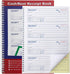 Gimehome Money and Rent Receipt Book 2-Part Carbonless 7-5/8" x 11" Spiral Bound