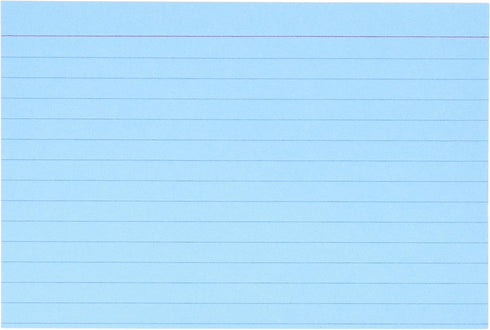 Recycled Oxford Color-Pack Index Cards, Ruled, 4"x6", 100/Pack, 20 Each 5 Colors