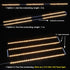 Counter Back,Shelf,6.6 Set,ETL Listed,120 LEDs,1100lm,2700K WOBANE Under Cabinet Lighting Kit,Flexible LED Strip Lights
