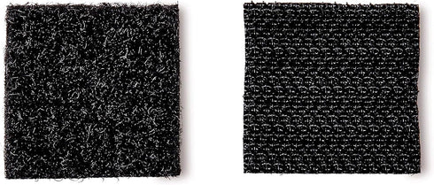 Scotch Multi-Purpose Hook and Loop Fasteners, Indoor Use, Black, 78 in, 24-Pair, 48-Squares