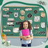 Bulletin Board Decoration Eucalyptus Classroom Posters, Positive Sayings Inspirational Motivational Decor Set for