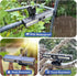2 Pack 3 36 6500K Clip On Solar Motion Lights Outdoor, Modes Fence Lights Solar Powered, LEDs Waterproof, Portable