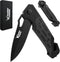 Rush Deer Pocket Knife, Folding Knife with Clip, Glass Breaker, EDC Utility Knife for Outdoor
