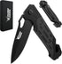 Rush Deer Pocket Knife, Folding Knife with Clip, Glass Breaker, EDC Utility Knife for Outdoor
