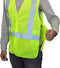 NYOrtho High Visibility Reflective Vest - ANSI/ISEA Class 2 - Sweat-Free Construction Vest - Universal Fit
