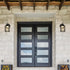 3000K 650 Maxxima LED Porch Lantern Outdoor Wall Light - Features Clear Glass, Warm White, Lumens, Dusk to Dawn