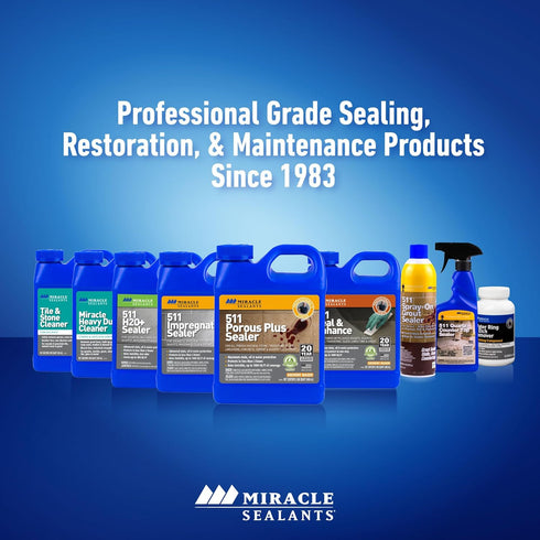 Miracle Sealants Heavy Duty Non-Acidic Cleaner - Quart Size for Tile & Stone