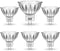 ALIDE MR16 LED Bulbs 6 Pack, 5W 2700K Soft Warm White, 60 Wide Beam Angle, Low Voltage 12V GU5.3 Bulb Spotlights for