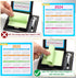 Tenceur 10 Pcs Inspirational Gifts, Bulk Sticky Notes, Motivational Pen Holder with PU Leather Box, Christmas Gifts