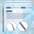 A2Z- 6pc #6 45 100% 5.5" Dental Pick Oral Hygiene Probe degree Angled, Tooth Scraper Tartar & Plaque Remover