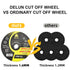 Cut Off Wheels 6 inch, 27-Pack Thin Metal & Stainless Steel Cutting Discs for Angle Grinders