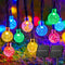 Brightown Solar String Lights Outdoor Waterproof, 2-Pack 120 LED 72Ft Total, Solar