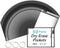 SUNEE 50 Packs Oversized Reusable Dry Erase Pocket Sleeves with 3 Rings,