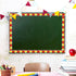 FYSUIMU Back to School Bulletin Board Border Cartoon Pencil Apples Die Cut Trim Border Roll for Classroom Chalkboard