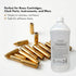 iSonic Ultrasonic Brass Cleaning Solution - Super Concentrate, 1Qt Bottle