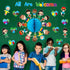 BeYumi 75PCS Student Diversity Bulletin Board Set, All are Welcome Hearts Cutouts for Classroom Decoration