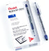 Pentel RSVP STYLUS Ballpoint Pen, Fine Line, Blue Ink, BK90L-C